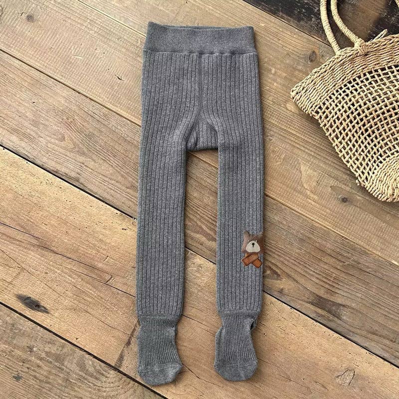Grey Fleece Lined Leggings