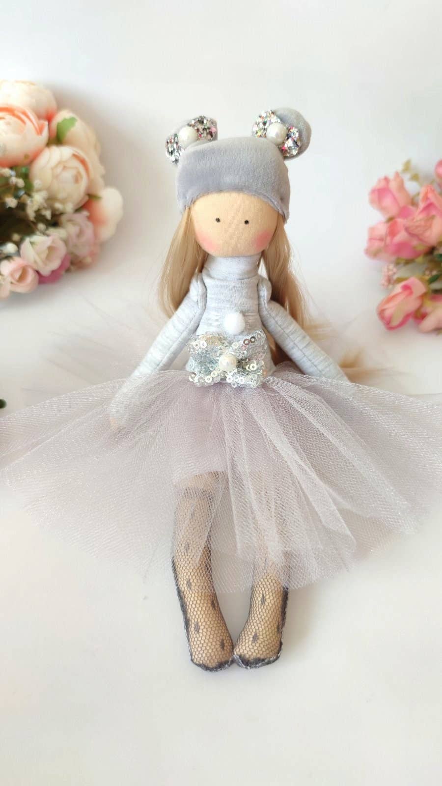 Handmade, Fabric, Heirloom Doll