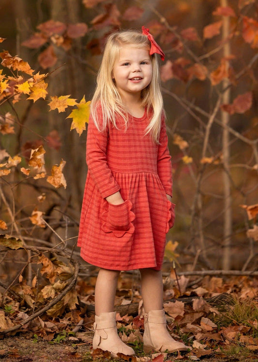 Red Gingham Tea Party Dress