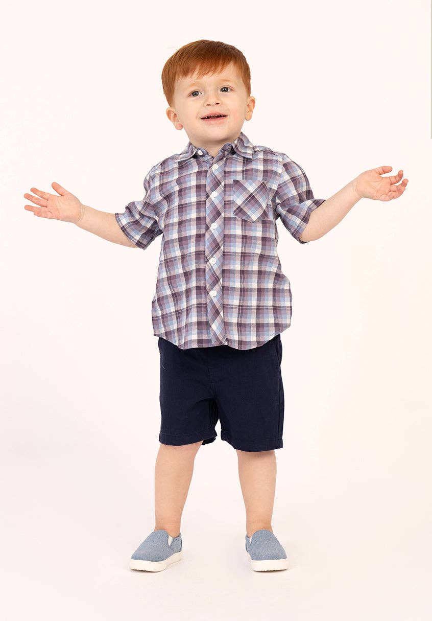 Ombre Check Shirt