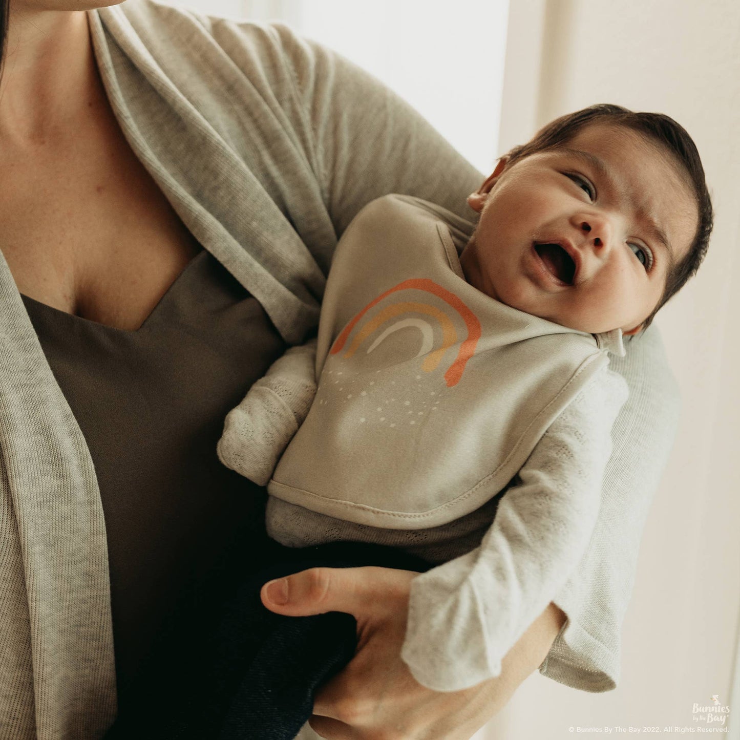 Little Sunshine Organic Cotton Reversible Bib