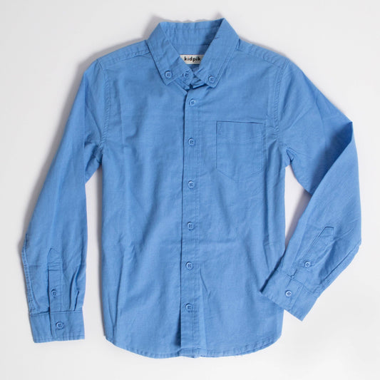 Roll Sleeve Linen Shirt