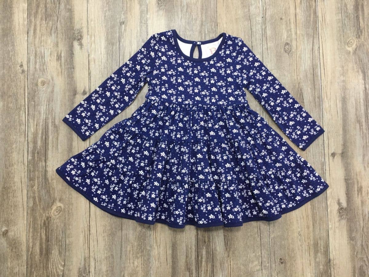 BLUE FLOWER DRESS