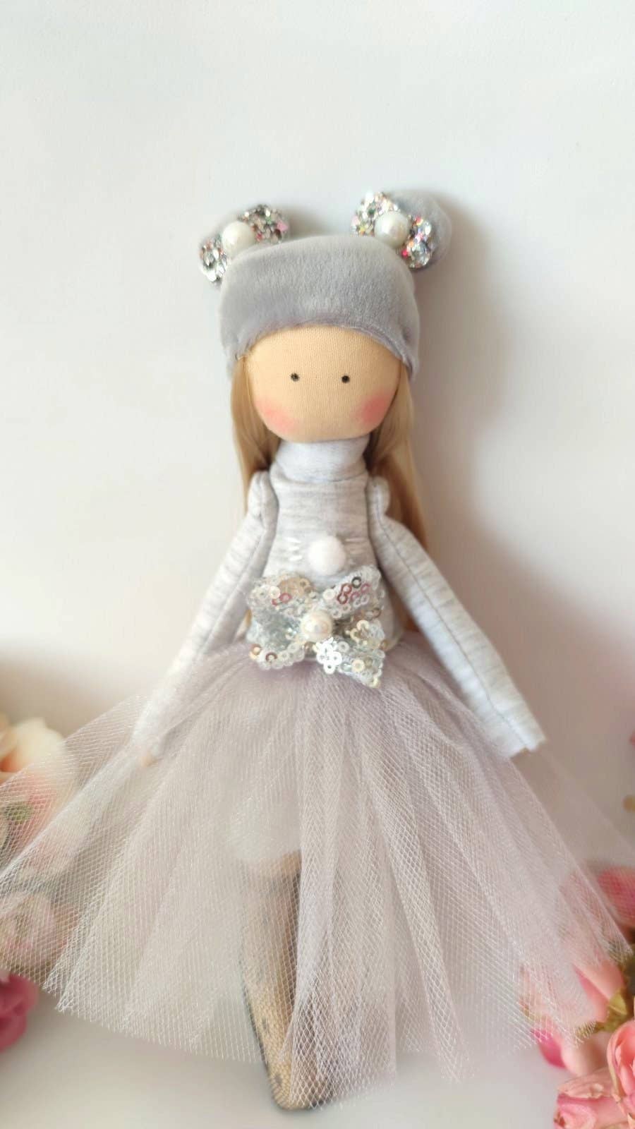 Handmade, Fabric, Heirloom Doll