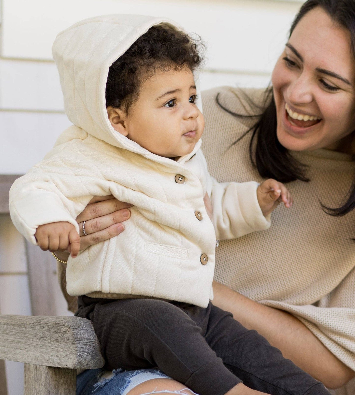 Organic Cotton Quilted Jacket