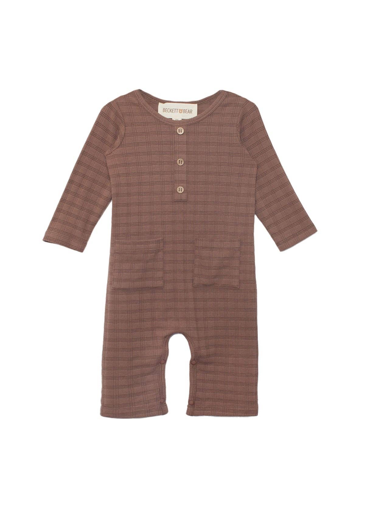 Brown Theo Romper
