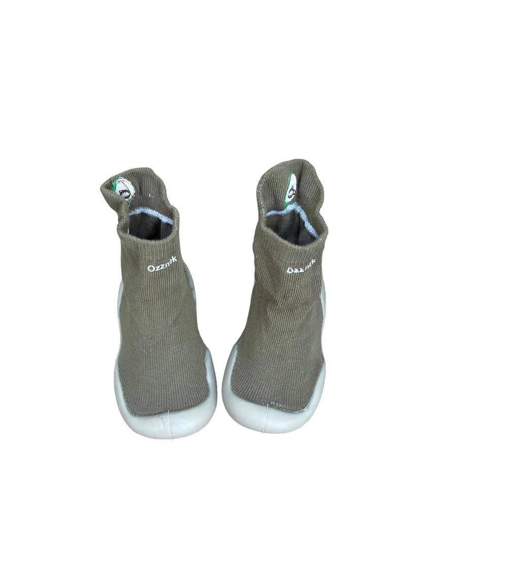 Charcoal Grey Barefoot Sock Shoes