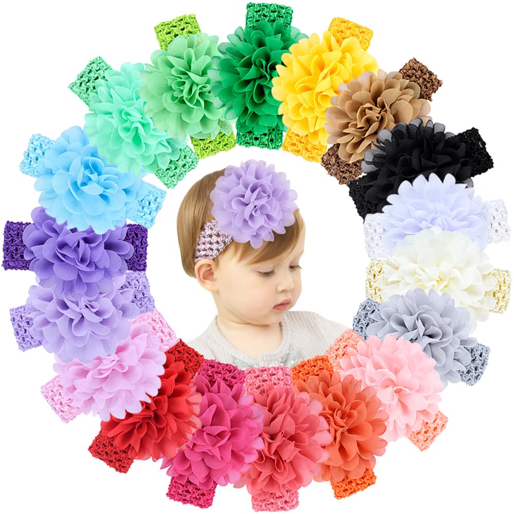 Mesh Flower Headband