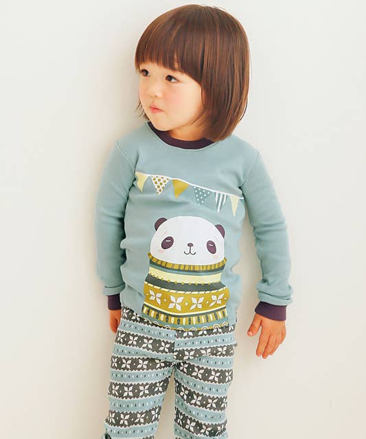 Snug Panda Long Sleeve PJs