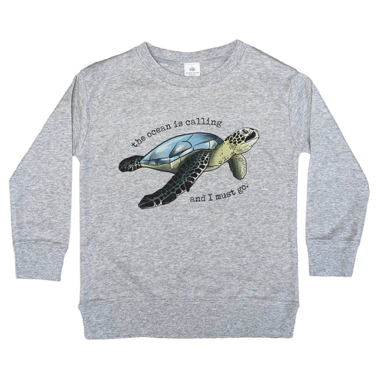 "The Ocean is Calling" Long Sleeved T-Shirt