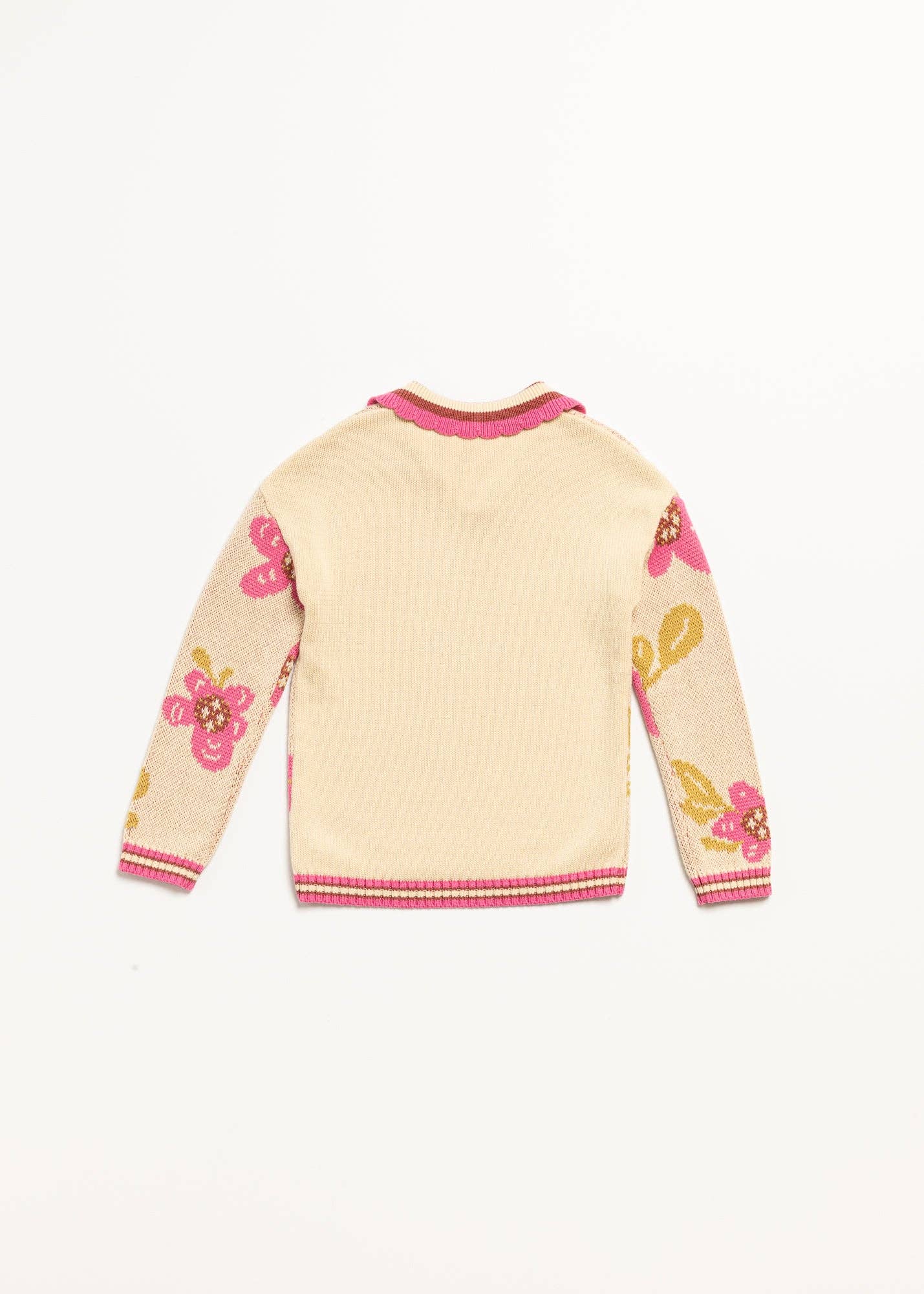 Retro Flowers Sweater