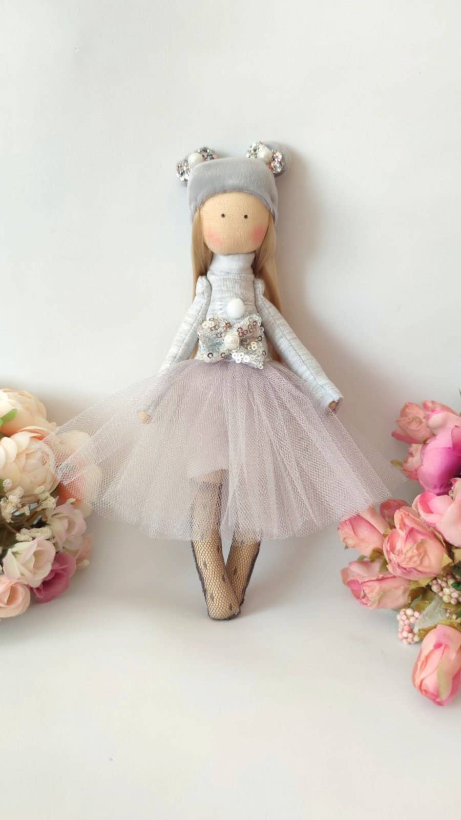 Handmade, Fabric, Heirloom Doll