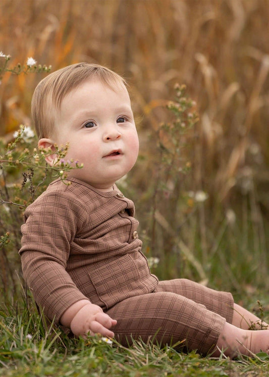 Brown Theo Romper