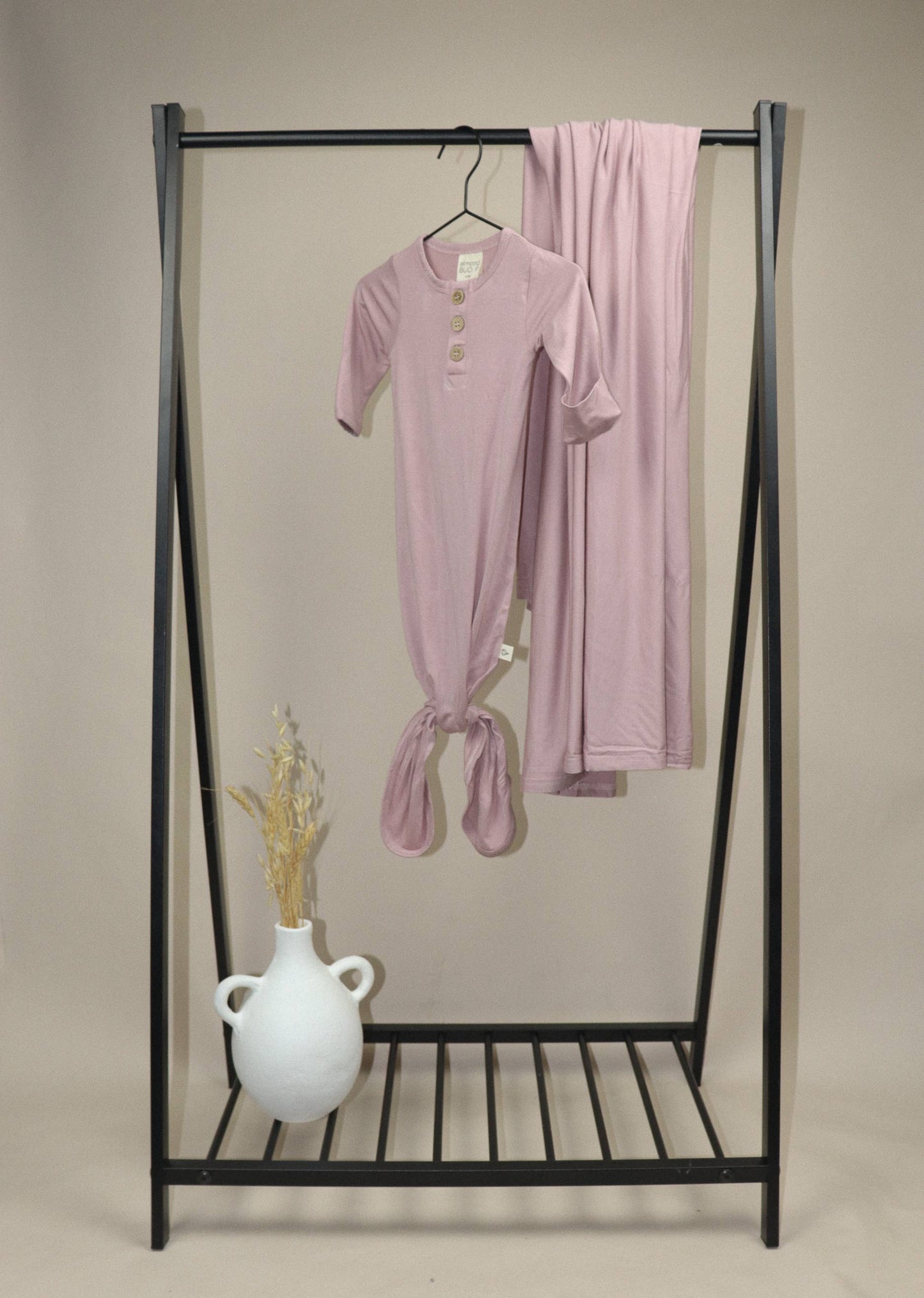 Blush Pink Knot Gown