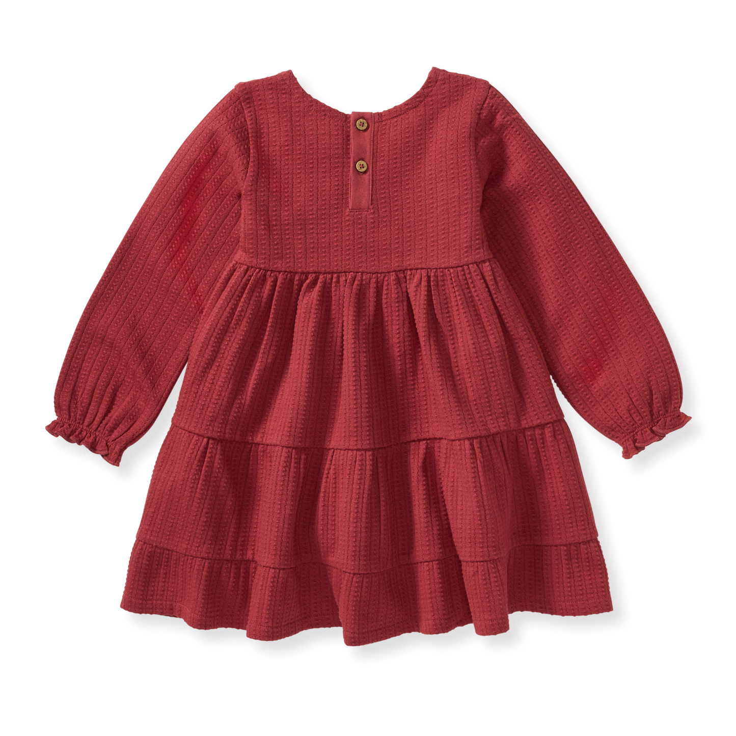 Brick Red Organic Cotton Dress