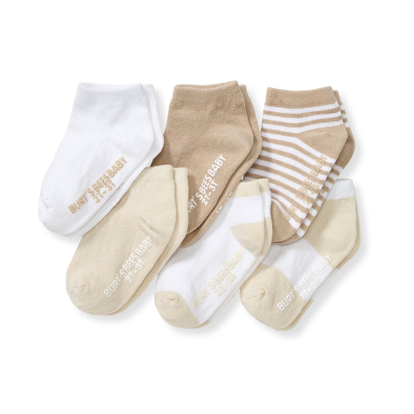 Oat Set of 6 Multi Ankle Socks
