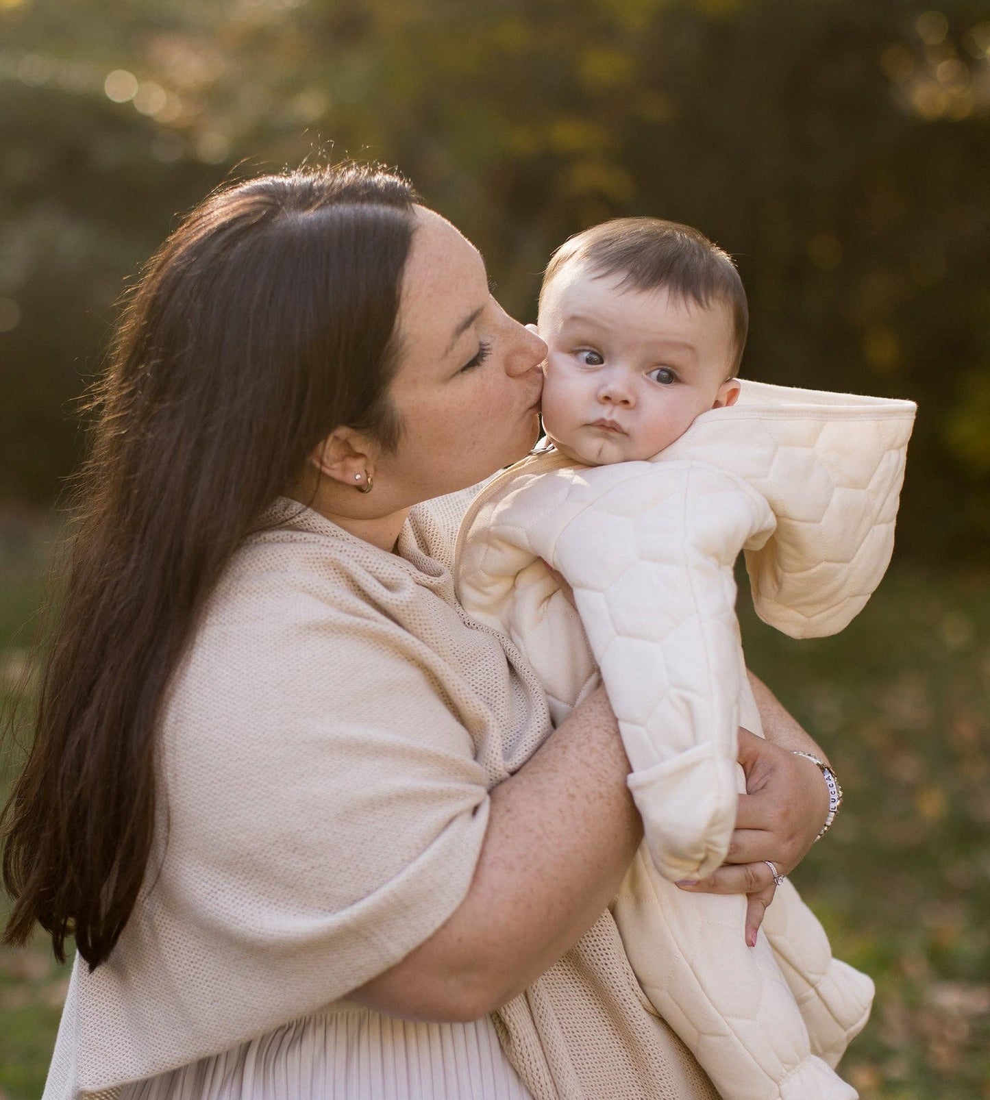Organic Cotton Honeycomb Quilted Bunting