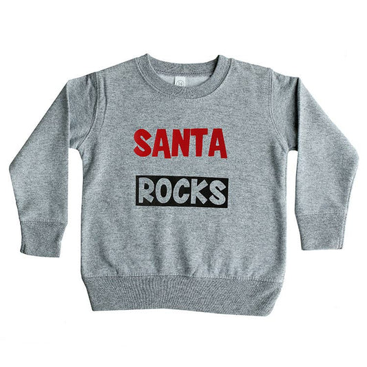 Grey Santa Rocks Sweatshirt