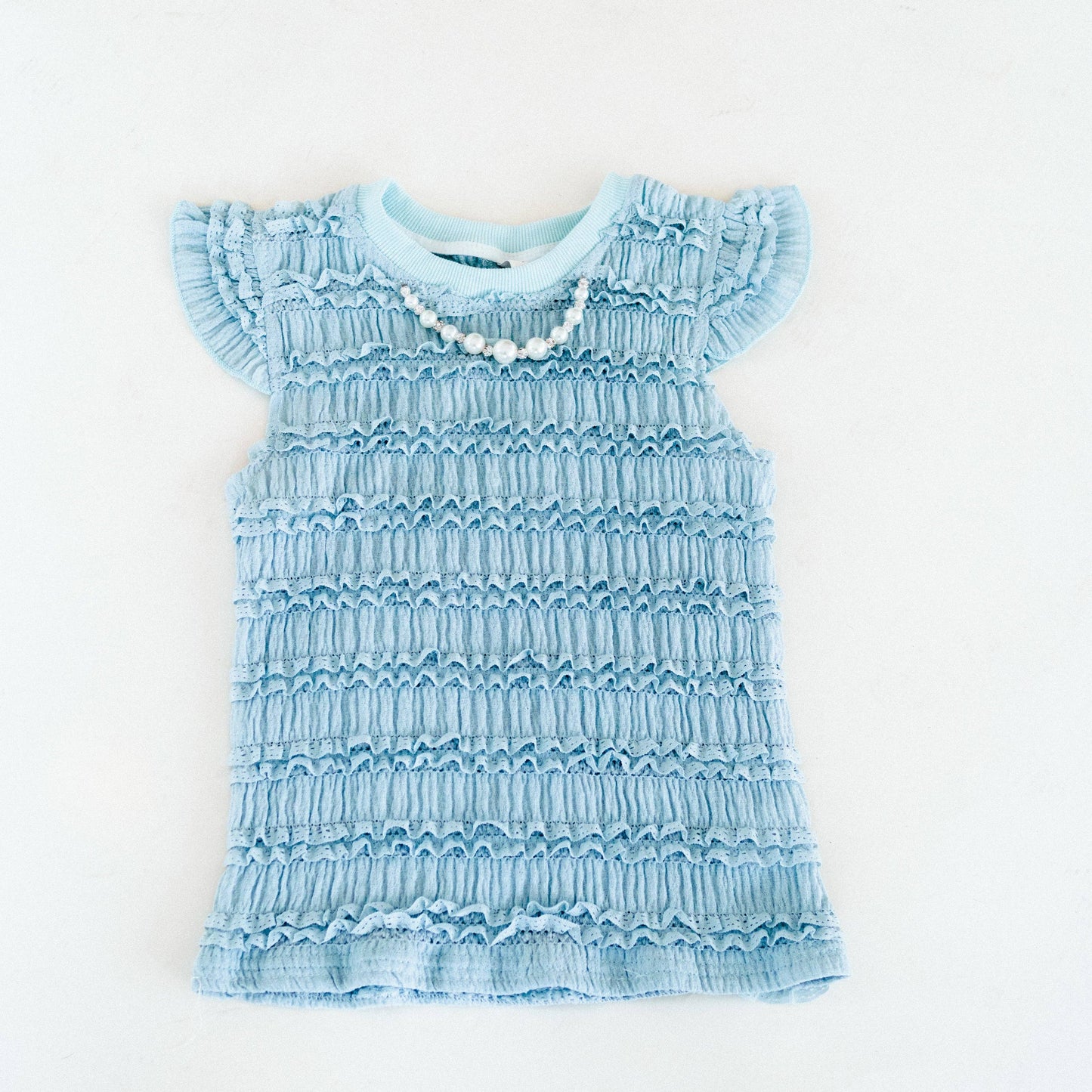 Blue Pearl Skirt Set