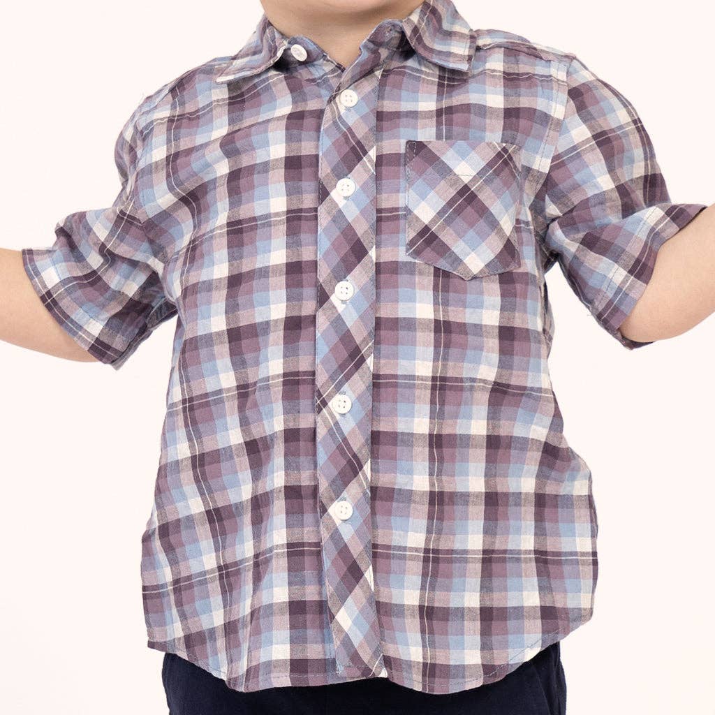 Ombre Check Shirt