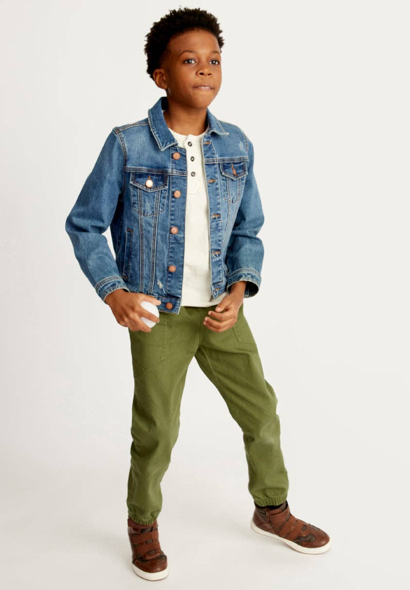 Denim Jacket – Crocodile Wash