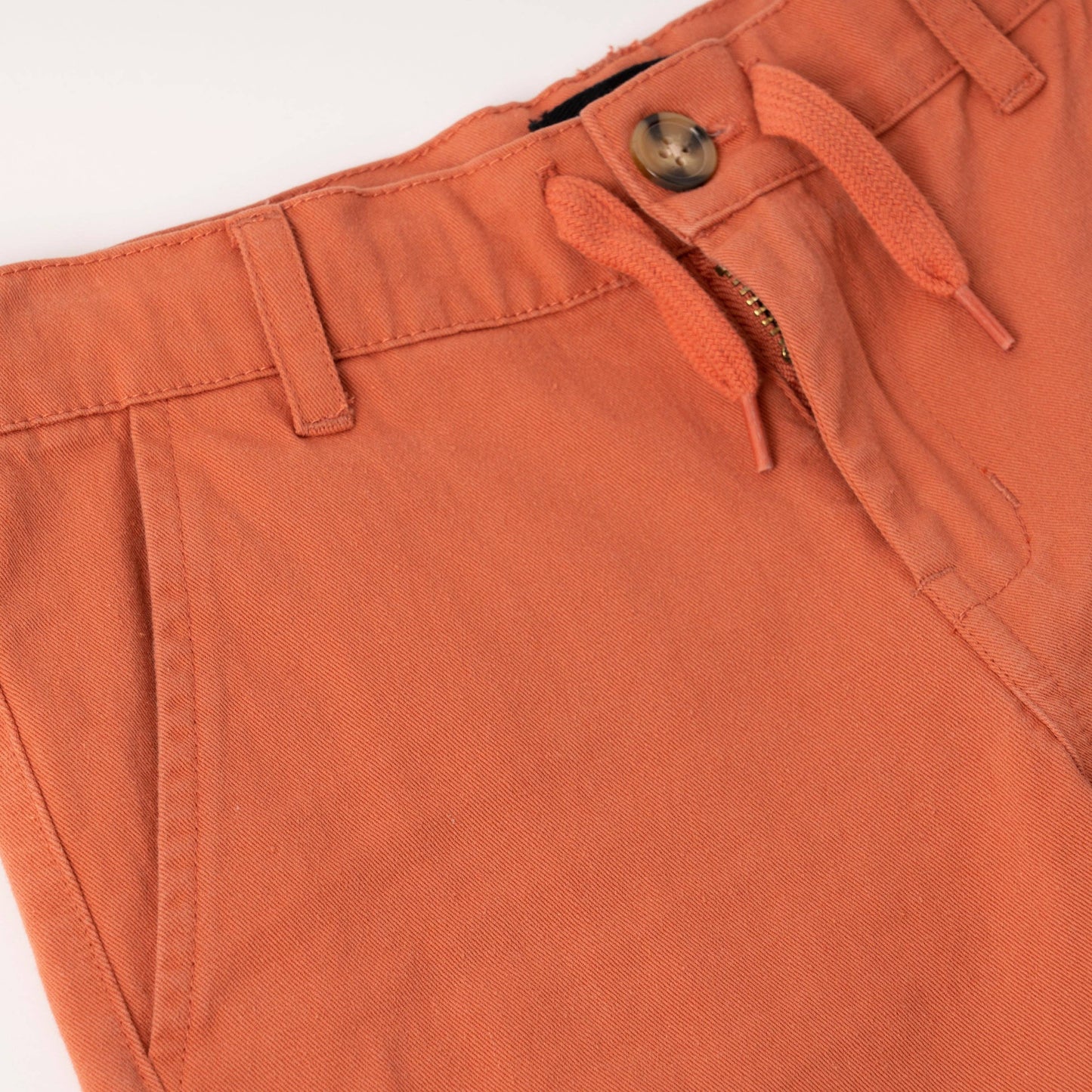 Drawcord Chino Shorts – Apricot