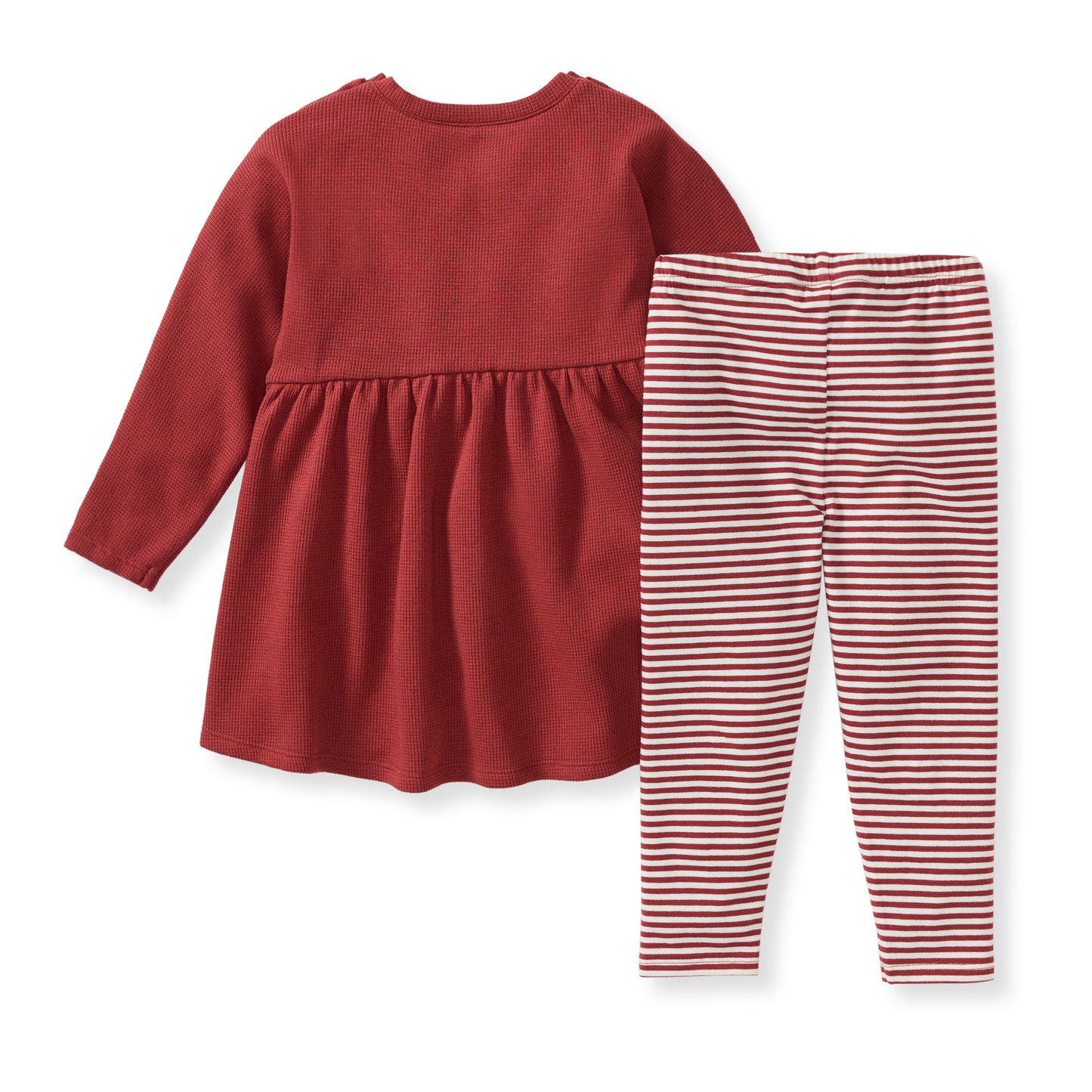Thermal Organic Girl Tunic & Pants Set