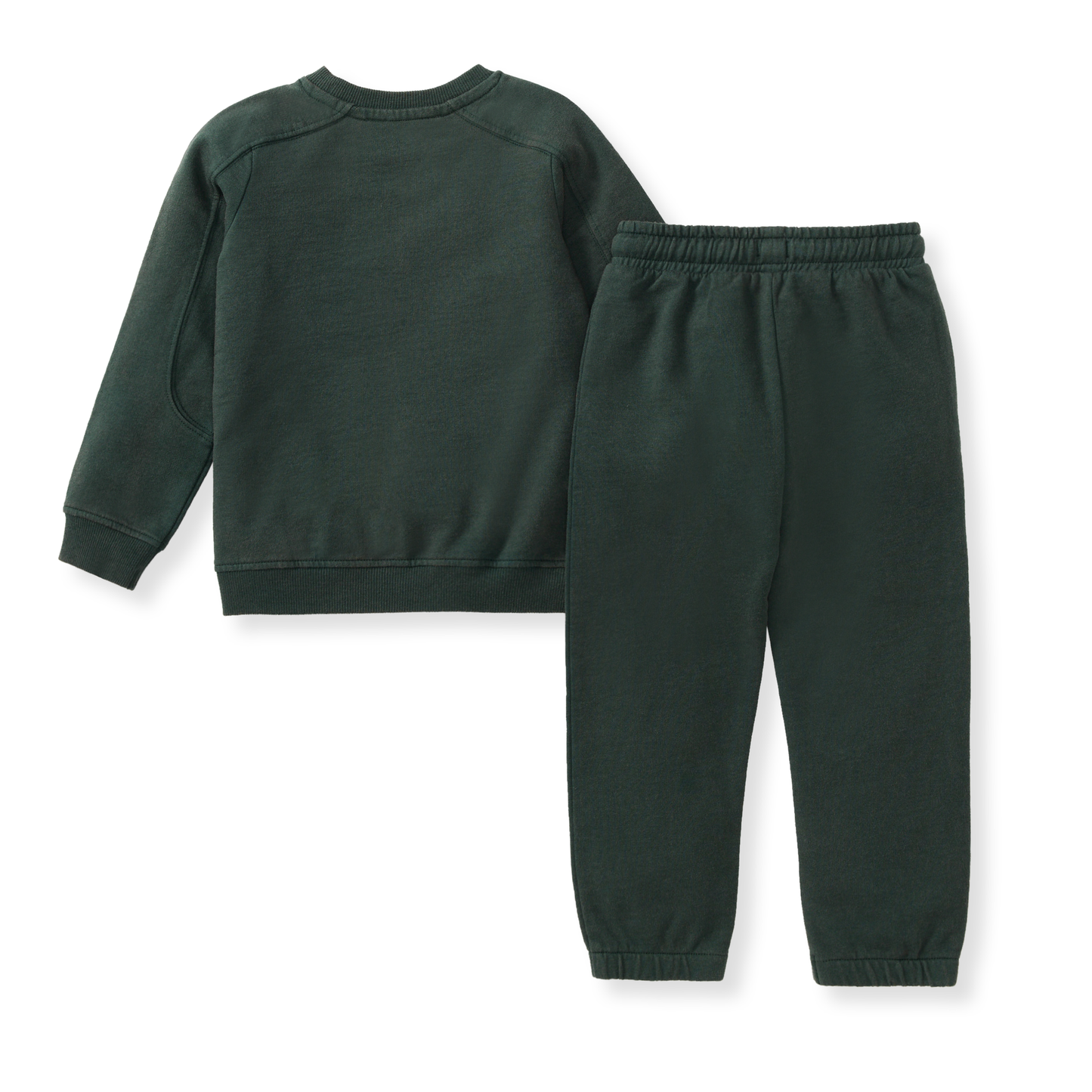 Zucchini Green Sweatshirt & Pants Set