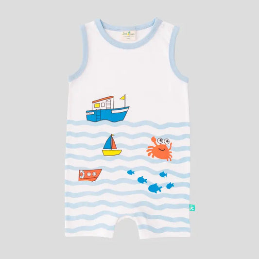 Tugboat Sea Romper