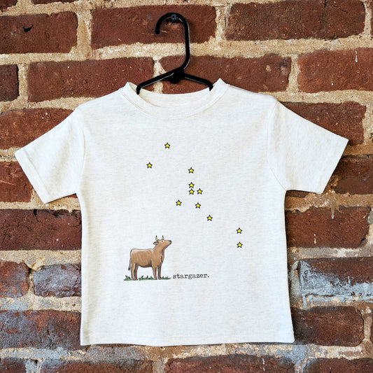 Stargazer Cow Tee | Farm animals in Space Tee