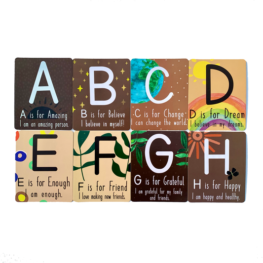 Alphabet Affirmation Flashcards